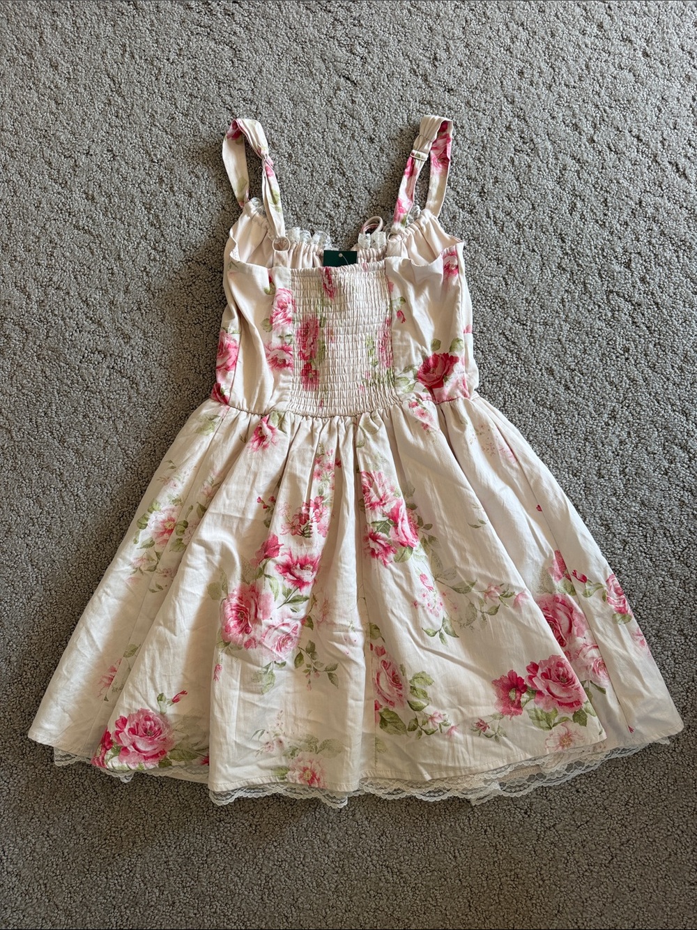 Wild Fable Floral Corset Dress Coquette Girl Whimsy Cottagecore Fairy XS NWT - Picture 3 of 12